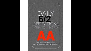 Daily Reflections – June 2 – A.A. Meeting - - Alcoholics Anonymous - Read Along