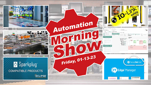 ABB, Copia, B&R, Rockwell, Profinet, IO-Link, Siemens and more today on the Automation Morning Show