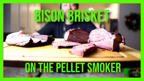 Smoked Bison Brisket - Christmas BBQ 2023