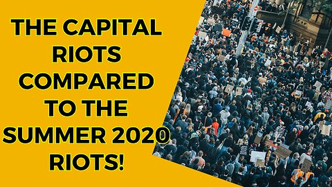 CAPITAL HILL PROTESTS/RIOTS compared to the "Summer of love"