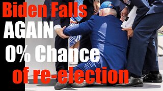 0% Chance Biden will be Re-Elected after Latest Big Fall