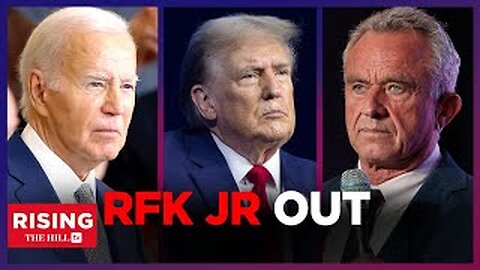 RFK Jr BARRED From 1st DEBATE Stage;Says CNN Is COLLUDING With Biden, TrumpAgainst Him