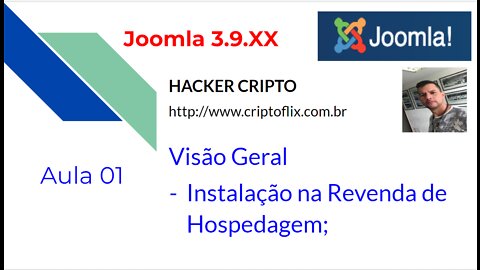 Aula 01 - Joomla 3.9.14 Web Sites - Instalação e Configuração