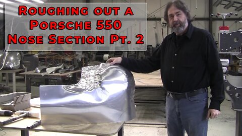 Metal Shaping: Shaping a Porsche 550 nose section