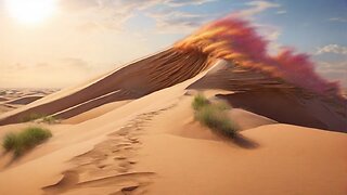 What's the secret of the Sahara's star dune?