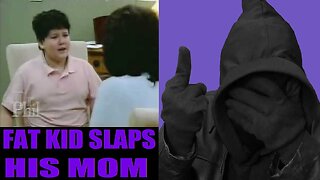 Fat Kid Slaps His Own Mom On Dr. Phil REACTION!!! (STD)