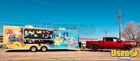 Fully Equipped - 2019 25' Mobile Video Gaming Trailer Business for Sale in Texas