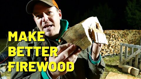 CHEAP New Tool To Make Better Firewood - #225