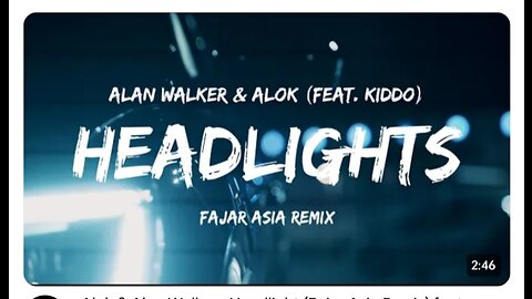 Alok & Alan Walker - Headlight (Fajar Asia Remix) feat. KIDDO