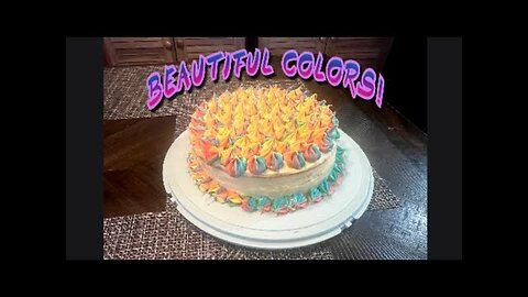 Funfetti Cake! (With Rainbow Frosting!)