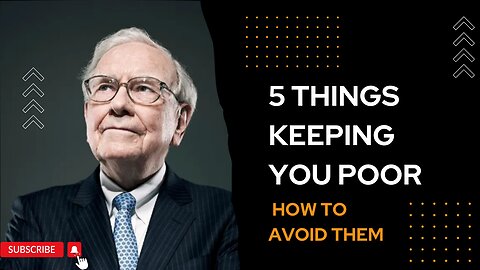 Warren Buffett_ shares his five -5 insights on what keeps people poor and how to avoid them I tips I