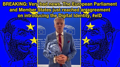 🚨 BREAKING: Very bad news. The European Parliament and Member States just reached an agreement on introducing the Digital Identity, #eID.