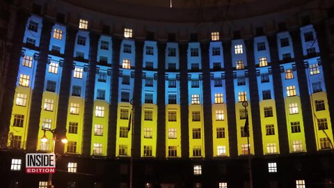 Colosseum Where Gladiators Fought Lights Up for Ukraine Fighters