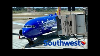 Sea-Desert: Southwest Airlines Boeing 737-700 Santa Barbara - Las Vegas (4K)