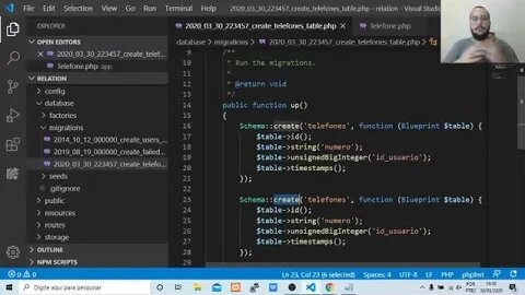 Curso Laravel Grátis - 2020 - Aprenda PHP - 3 Tipos de Relacionamento Entre Tabelas