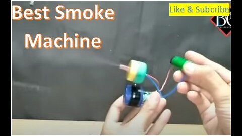 AMAZING IDEAS TO MAKE THE BEST SMOKE MACHINE