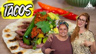 TACOS MEXICANOS COM PAMELA CRIVELARO