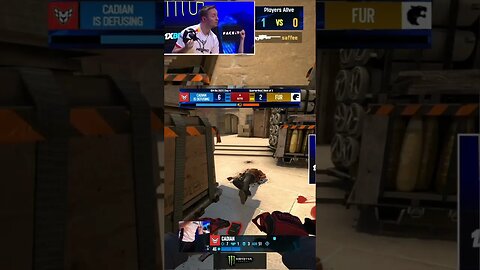 "How to Clutch a 1v3 Against FURIA: Watch This Insane Round Now!"