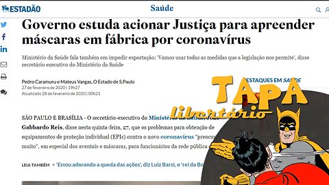 Governo quer acionar Justiça para apreender máscara em fábrica por coronavírus | TL - 05/03/20