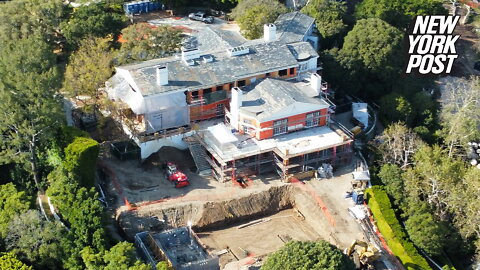 Construction halted on Jeff Bezos' megamansion as net worth drops by $57B