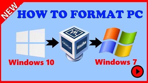 HOW TO FORMAT PC USING ORACLE VIRTUALBOX STEP BY STEP GUIDE ( WINDOWS 7,8,10,11 )