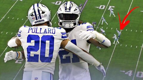 #Cowboys Tony Pollard Looks Unstoppable + Zeke Combo Is 🔥🔥🔥 vs #Vikings