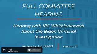 IRS Whistleblower Live Coverage about the Biden Crime Family~