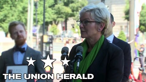 Energy Secretary Granholm Delivers Remarks at Pride Flag Raising Event at the Department of Energy