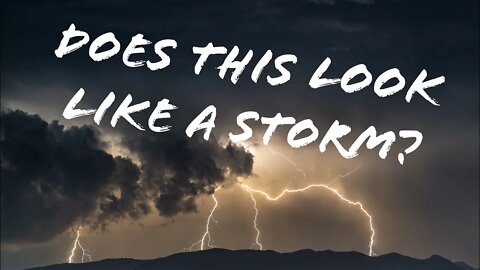 Thunder Storm UK - Aug 25th 2022 - iPhone WTF ?