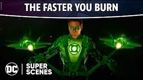 Green Lantern - The Faster You Burn: Super Scenes