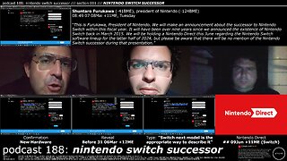 +11 003/004 006/013 006/007 podcast 188: nintendo switch successor
