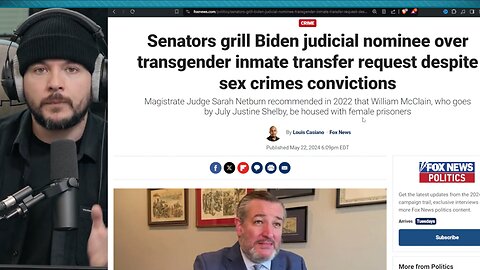 Biden Judge SLAMMED For Putting MALE Offender In FEMALE Prison, Ted Cruz ROASTS Woke Leftist Judge