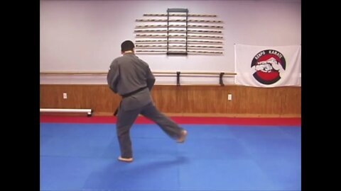 An example of the American Kenpo From Short Form 5