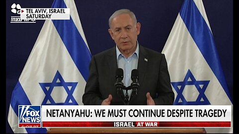 Netanyahu: We Will Continue Until Victory!