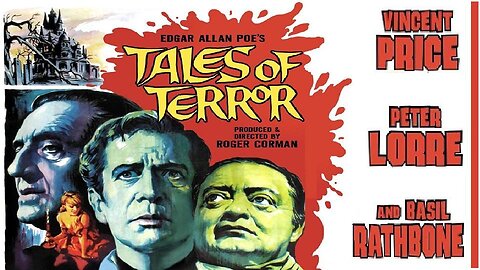 Vincent Price TALES OF TERROR 1962 An Anthology of Three of Poe's Short Stories FULL MOVIE HD & W/S