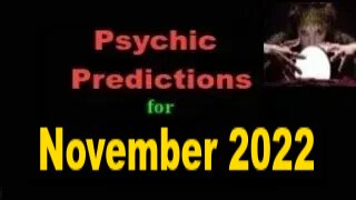 Psychic Predictions November 2022