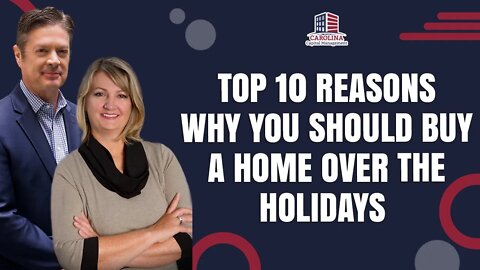Top 10 Reasons Why You Should Buy A Home Over The Holidays | Hard Money For Real Estate Investors