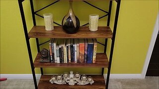 Full Review - Metal and Wood 6 Tier Industrial Bookcase