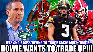 🚨BOOM! Trading Up Into The Top 10? Bears And Jets WANT To Trade! 🔥 | 💎 Take Talent Over Need!