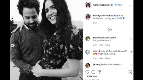 Mandy Moore is pregnant