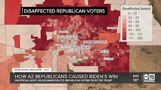 Disaffected Republicans handed Arizona to Joe Biden