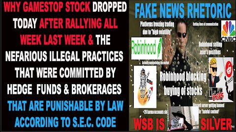 Ep.283 | FAKE NEWS RHETORIC: WSB IS IN SILVER IS A TRAP FROM CITADEL FOR WSB TO FALL INTO