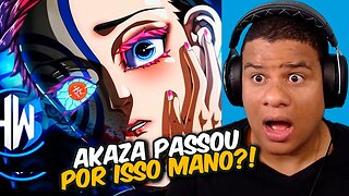 REAGINDO a LARGUE SUA HUMANIDADE | Akaza (Demon Slayer) | Hawky | React Anime Pro