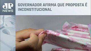 Distribuição gratuita de absorvente não é aprovada em São Paulo