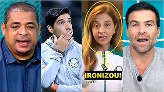 "É DESNCESSÁRIO! Cara, ISSO que a Leila Pereira FEZ foi..." OLHA o que DEU POLÊMICA no Palmeiras!