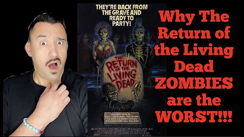 The Return of the Living Dead (1985) Has The Scariest Zombies!! - The Attic Review