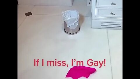 IF I MISS IM GAY