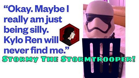 Kylo Ren's Visit! A Stormy The Stormtrooper Story! 2020 😀