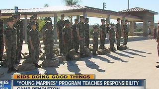 Kids Doing Good Things: 'Young Marines' Program