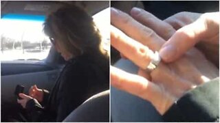 30 years later she's surprised with a wedding ring